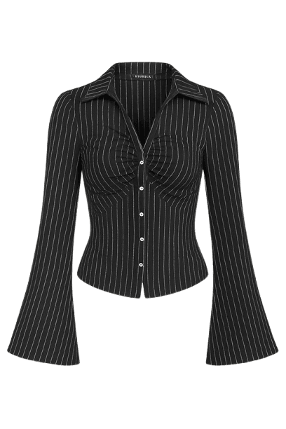 Slim-fit poplin shirt